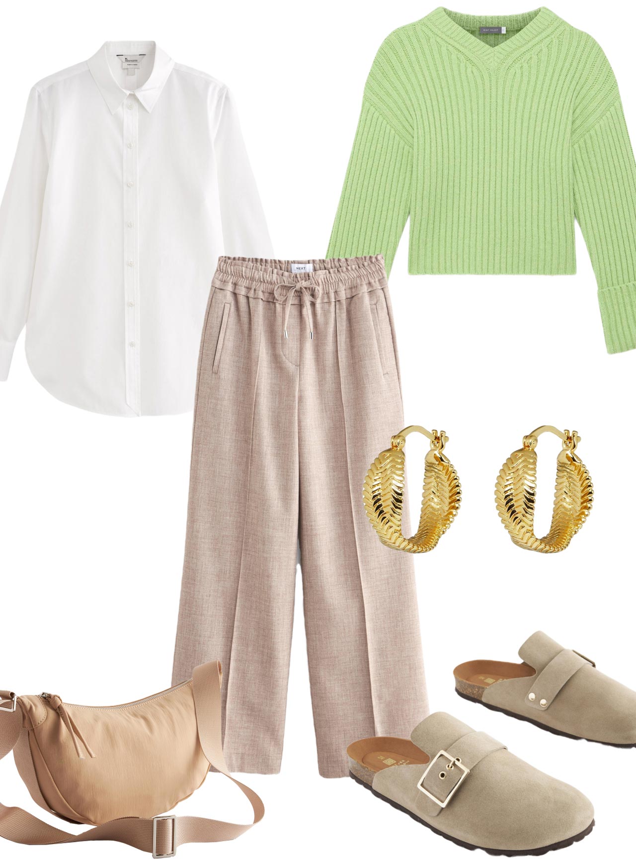 Wide Leg Trouser Outfit