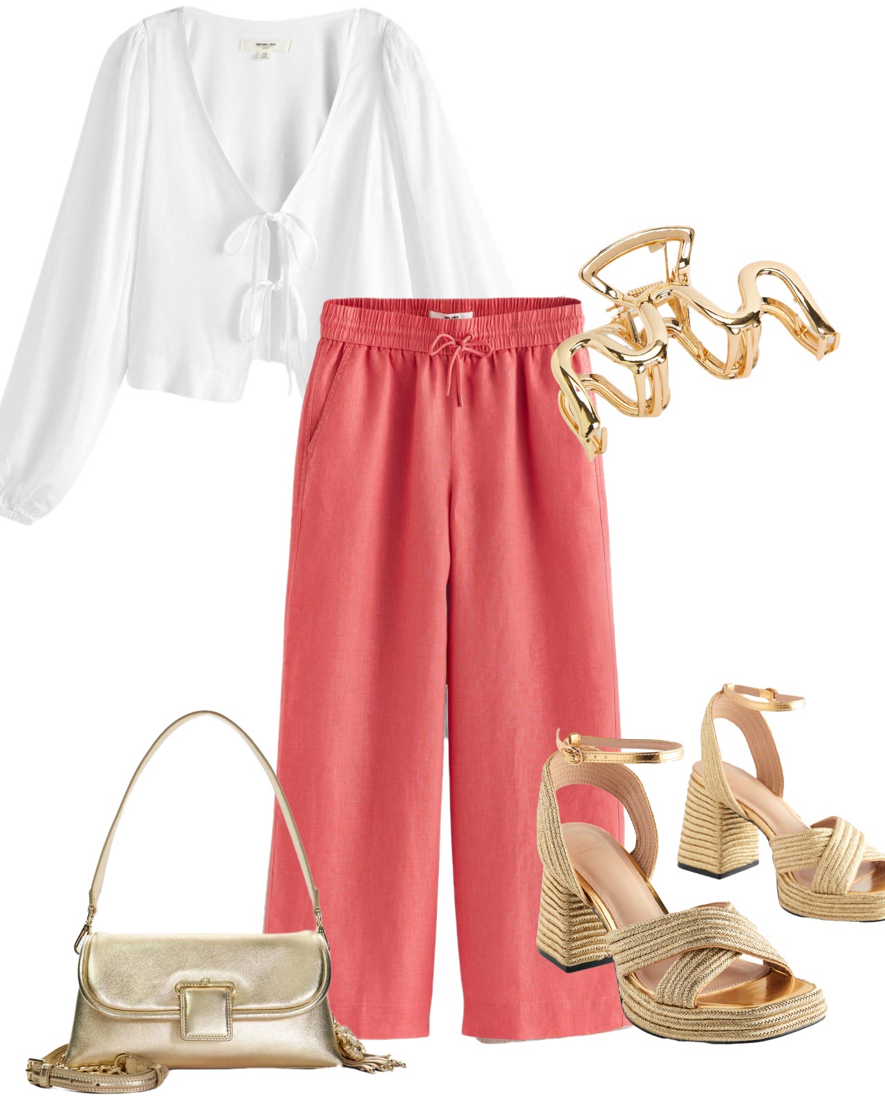 Wide Leg Trouser Outfit